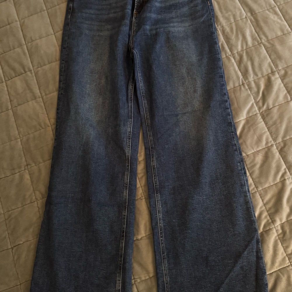 Blue Relaxed Fit Jeans with Classic Design